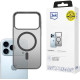 Matinis juodas dėklas Apple iPhone 17 Pro / 18 Pro telefonui "3mk Frosty MagCase"