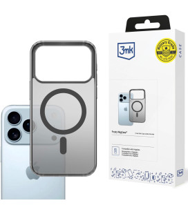 Matinis juodas dėklas Apple iPhone 17 Pro / 18 Pro telefonui "3mk Frosty MagCase"