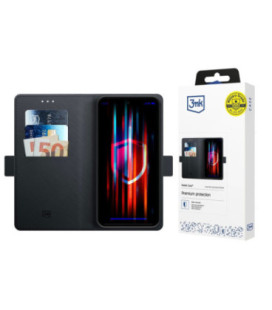 Dėklas 3mk Wallet Case Samsung A175 A17 4G/A176 A17 5G juodas