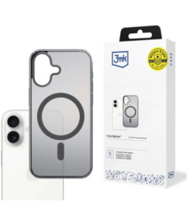 Dėklas 3mk Frosty MagCase Apple iPhone 17 juodas