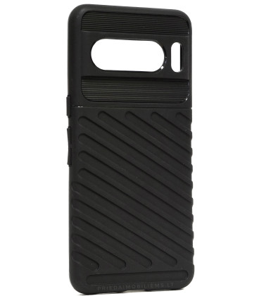 Juodas dėklas Google Pixel 8 Pro telefonui "Thunder Case"
