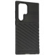 Juodas dėklas Samsung Galaxy S24 Ultra telefonui "Thunder Case"