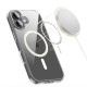 Skaidrus dėklas Apple iPhone 17 telefonui "Tech-Protect Flexair Hybrid Magsafe"