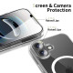 Skaidrus dėklas Apple iPhone 17 telefonui "Tech-Protect Flexair Hybrid Magsafe"