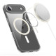 Skaidrus dėklas Apple iPhone 17 Air telefonui "Tech-Protect Flexair Hybrid Magsafe"