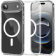 Skaidrus dėklas Apple iPhone 17 Air telefonui "Tech-Protect Flexair Hybrid Magsafe"