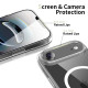 Skaidrus dėklas Apple iPhone 17 Air telefonui "Tech-Protect Flexair Hybrid Magsafe"