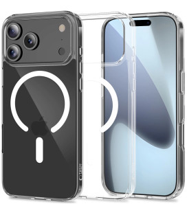 Skaidrus dėklas Apple iPhone 17 Pro Max telefonui "Tech-Protect Flexair Hybrid Magsafe"