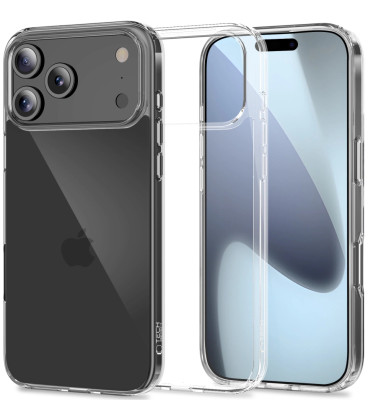 Skaidrus dėklas Apple iPhone 17 Pro telefonui "Tech-Protect Flexair Hybrid"