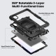 Juodas dėklas Lenovo Idea Tab 11.0 TB-336 planšetei "Tech-Protect Solid"