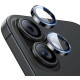 Juoda kameros apsauga Apple iPhone 16 / 16 Plus / 17 telefono kamerai "ESR Armorite Camera Protector"