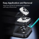 Juoda kameros apsauga Apple iPhone 14 Pro / Pro Max / 15 Pro / Pro Max / 16 Pro / Pro Max / 17 Pro / Pro Max "ESR Armorite Camer