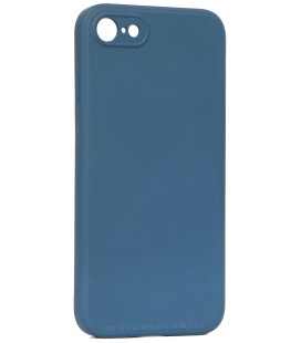 Mėlynas dėklas Apple iPhone 7 / 8 / SE 2020 / SE 2022 telefonui "Liquid Silicone 1.5mm"