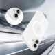 Matinis baltas dėklas Apple iPhone 17 telefonui "Tech-Protect MagSlim Magsafe"