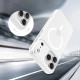 Matinis baltas dėklas Apple iPhone 17 Pro telefonui "Tech-Protect MagSlim Magsafe"