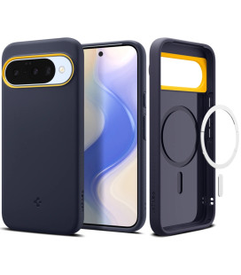 Mėlynas dėklas Google Pixel 10 / 10 Pro telefonui "Spigen Nano Pop MAG Magsafe"