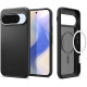 Juodas dėklas Google Pixel 10 / 10 Pro telefonui "Spigen Thin Fit MAG Magsafe"