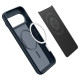 Pilkas (Metal Slate) dėklas Google Pixel 10 / 10 Pro telefonui "Spigen Thin Fit MAG Magsafe"