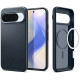 Pilkas (Metal Slate) dėklas Google Pixel 10 / 10 Pro telefonui "Spigen Thin Fit MAG Magsafe"