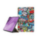 Dėklas Reach Smart Leather Samsung X110/X115 Tab A9 8.7/X130/X135 Tab A11 8.7 graffiti