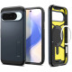 (Metal Slate) dėklas Google Pixel 10 / 10 Pro telefonui "Spigen Tough Armor MAG Magsafe"