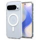 Skaidrus (Baltas) dėklas Google Pixel 10 / 10 Pro telefonui "Spigen Ultra Hybrid MAG Magsafe"
