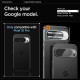 Kameros apsauga Google Pixel 10 Pro telefono kamerai apsaugoti "Spigen Optik.TR EZ Fit Camera Protector 2-Pack"