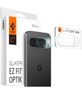 Kameros apsauga Google Pixel 10 Pro telefono kamerai apsaugoti "Spigen Optik.TR EZ Fit Camera Protector 2-Pack"