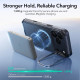 Juodas dėklas Apple iPhone 17 Pro telefonui "ESR Cyber Kickstand Magsafe"