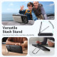 Juodas dėklas Apple iPhone 17 Pro Max telefonui "ESR Cyber Kickstand Magsafe"