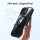 Juodas / skaidrus dėklas Apple iPhone 17 telefonui "ESR Classic Hybrid Kickstand Magsafe"