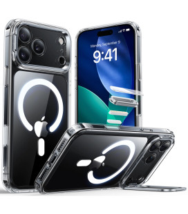 Skaidrus dėklas Apple iPhone 17 Pro telefonui "ESR Classic Hybrid Kickstand Magsafe"