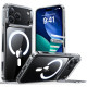 Skaidrus dėklas Apple iPhone 17 Pro Max telefonui "ESR Classic Hybrid Kickstand Magsafe"