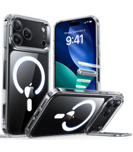 Skaidrus dėklas Apple iPhone 17 Pro Max telefonui "ESR Classic Hybrid Kickstand Magsafe"