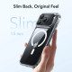 Skaidrus dėklas Apple iPhone 17 Pro Max telefonui "ESR Classic Hybrid Kickstand Magsafe"