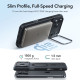 Juodas / skaidrus dėklas Apple iPhone 17 Pro Max telefonui "ESR Classic Hybrid Kickstand Magsafe"