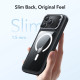 Juodas / skaidrus dėklas Apple iPhone 17 Pro Max telefonui "ESR Classic Hybrid Kickstand Magsafe"
