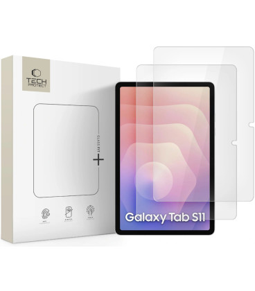 Apsauginis grūdintas stiklas Samsung Galaxy Tab S11 11.0 planšetei "Tech-Protect Glass Fit+ 2-Pack"