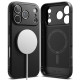 Juodas dėklas Apple iPhone 17 Pro Max telefonui "Ringke Onyx Magnetic Magsafe"