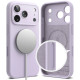 Purpurinis dėklas Apple iPhone 17 Pro Max telefonui "Ringke Silicone Magnetic Magsafe"