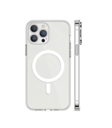 Dėklas Clear MagSafe Case Apple iPhone 15 Pro skaidrus