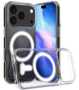 Skaidrus dėklas Apple iPhone 17 Pro Max / 18 Pro Max telefonui "Clear MagSafe Case"