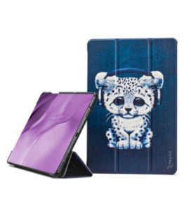 Dėklas Reach Smart Leather Samsung X210/X215/X216 Tab A9 Plus 11.0/X230/X235/X236 Tab A11 Plus 11.0 sad cat