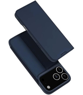 Mėlynas atverčiamas dėklas Apple iPhone 17 Pro / 18 Pro telefonui "Dux Ducis Skin Pro"
