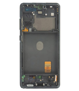 LCD display + Touch Unit + Front Cover Samsung G781 5G Galaxy S20 FE Cloud Navy (Service Pack)