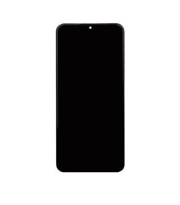 LCD display + Touch Unit + Front Cover Samsung A236 Galaxy A23 5G Black (Service Pack)