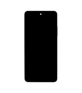 LCD Display + Touch Unit + Front Cover for Realme C67 Black (Service Pack)