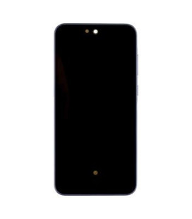 LCD display + Touch Unit + Front Cover Samsung A356B Galaxy A35 5G Black (Service Pack) 