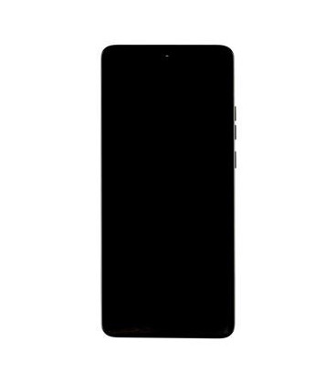 Motorola Edge 40 Neo LCD Display + Touch Unit + Front Cover Black Beauty (Service Pack)