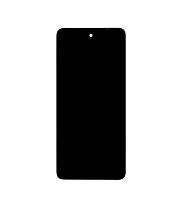 Motorola G24 LCD Display + Touch Unit + Front Cover Black (Service Pack)